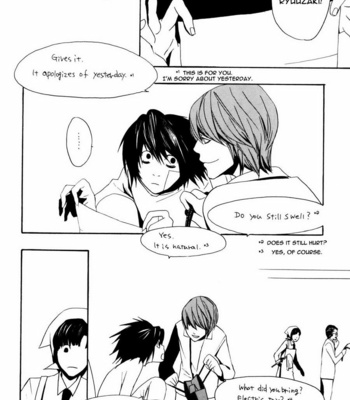 [MITSUHACHI] Death Note dj – Kisama Zenshinzenrei de Boku wo chouhatsushiteru daro [Eng] – Gay Manga sex 5