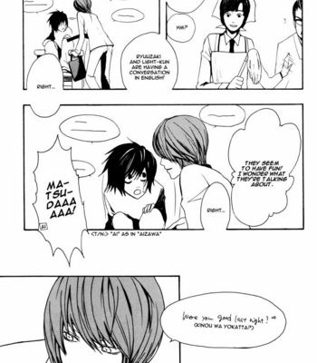 [MITSUHACHI] Death Note dj – Kisama Zenshinzenrei de Boku wo chouhatsushiteru daro [Eng] – Gay Manga sex 6