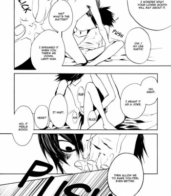 [MITSUHACHI] Death Note dj – Kisama Zenshinzenrei de Boku wo chouhatsushiteru daro [Eng] – Gay Manga sex 13