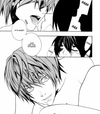 [MITSUHACHI] Death Note dj – Kisama Zenshinzenrei de Boku wo chouhatsushiteru daro [Eng] – Gay Manga sex 14
