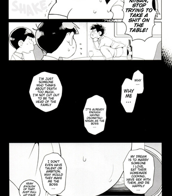 [INUMERY/ Koutei Mikado] IL MIO DRAGO – Osomatsu-san dj [Eng] – Gay Manga sex 23
