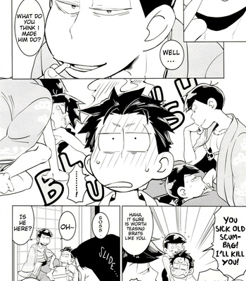 [INUMERY/ Koutei Mikado] IL MIO DRAGO – Osomatsu-san dj [Eng] – Gay Manga sex 27