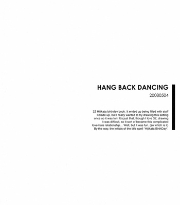 [PLUG/ Nagisa] Hang Back Dancing – Gintama dj [Eng] – Gay Manga sex 4