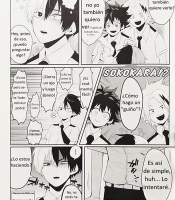 [berugu] hello! – Boku no Hero Academia dj [Esp] – Gay Manga sex 6