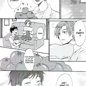 [Agitato/ Kawa] Hetalia dj – Tomato! Tomato! Tomato [Eng] – Gay Manga thumbnail 001