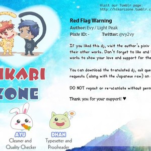 [Light Peak/ EVY] Kuroko no Basuke dj – Red Flag Warning [Eng] – Gay Manga sex 36