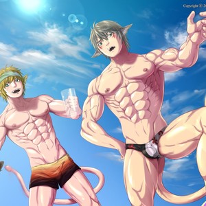 [Honpo KES (Keisuke)] Goliath Boys Aquarium – Gay Manga sex 21