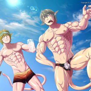 [Honpo KES (Keisuke)] Goliath Boys Aquarium – Gay Manga sex 22