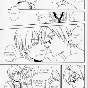 [Moriya Koko] Hetalia dj – Suki to Kirai no Kyoukaisen [Eng] – Gay Manga sex 34