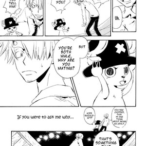 [Nijigumo] Sukima Kiss! – One Piece dj [Eng] – Gay Manga sex 9