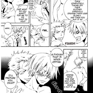 [Nijigumo] Sukima Kiss! – One Piece dj [Eng] – Gay Manga sex 11