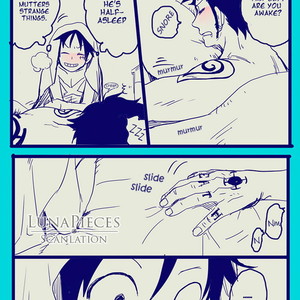 [Bow and Arrow] One Piece dj – Sleep Talking [Eng] – Gay Manga sex 3