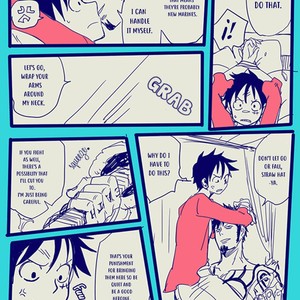 [Bow and Arrow] HEROINE – One Piece dj [Eng] – Gay Manga sex 5