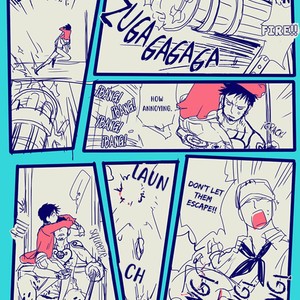 [Bow and Arrow] HEROINE – One Piece dj [Eng] – Gay Manga sex 8