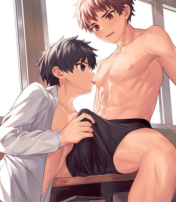 [Nayoshi] Fanbox [Decensored] – Gay Manga sex 47