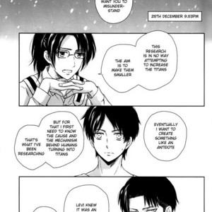 Gay Manga - [NIA (Sawa)] Ookiku natta Heichou to Akai Ribbon – Shingeki no Kyojin dj [Eng] – Gay Manga