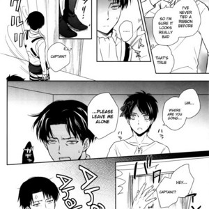 [NIA (Sawa)] Ookiku natta Heichou to Akai Ribbon – Shingeki no Kyojin dj [Eng] – Gay Manga sex 10