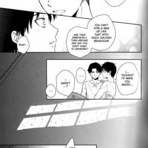 [NIA (Sawa)] Ookiku natta Heichou to Akai Ribbon – Shingeki no Kyojin dj [Eng] – Gay Manga sex 21