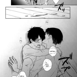 [NIA (Sawa)] Ookiku natta Heichou to Akai Ribbon – Shingeki no Kyojin dj [Eng] – Gay Manga sex 24