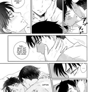 [NIA (Sawa)] Ookiku natta Heichou to Akai Ribbon – Shingeki no Kyojin dj [Eng] – Gay Manga sex 27