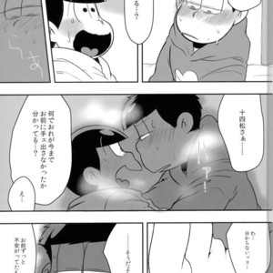 [Dashinoya (Dashiyu)] Boku no daisukina Ichimatsu niisan! – Osomatsu-san dj [JP] – Gay Manga sex 14