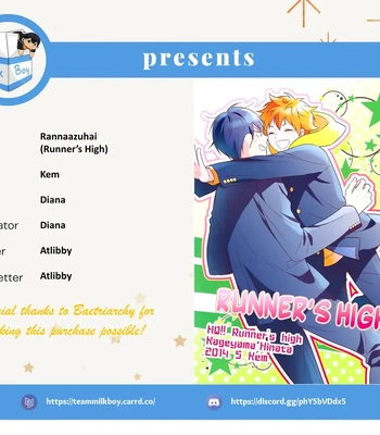 Gay Manga - [Kem] Runner’s High – Haikyuu!! dj [Eng] – Gay Manga