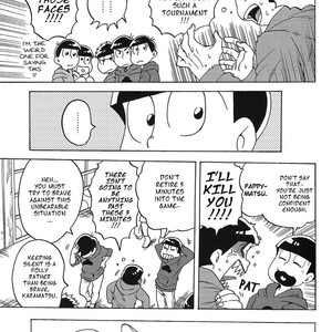 [Frantic/ Shima] Dokitsu Matsuno-darake no gaman taikai – Osomatsu-san dj [Eng] – Gay Manga sex 4