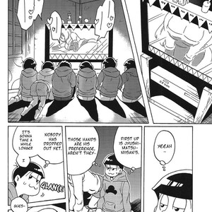 [Frantic/ Shima] Dokitsu Matsuno-darake no gaman taikai – Osomatsu-san dj [Eng] – Gay Manga sex 7