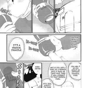 Gay Manga - [Matsu Cha./ Matcha] Mahou no onaho to tsunagatchatta Karamatsu no hanashi! – Osomatsu-san dj [Eng] – Gay Manga