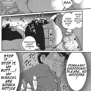 [Matsu Cha./ Matcha] Mahou no onaho to tsunagatchatta Karamatsu no junan! – Osomatsu-san dj [Eng] – Gay Manga sex 6