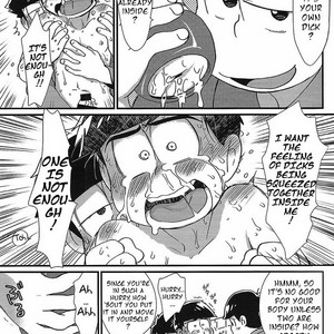 [Matsu Cha./ Matcha] Mahou no onaho to tsunagatchatta Karamatsu no junan! – Osomatsu-san dj [Eng] – Gay Manga sex 25
