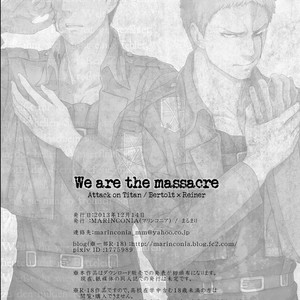 [Marinconia (Maru Mary)] We are the Massacre – Shingeki no Kyojin dj [Eng] – Gay Manga sex 43