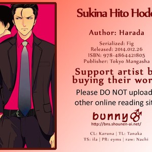[Harada] Sukina Hito Hodo (c.1-2) [ENG] {Bunny’s Scanlations} – Gay Manga thumbnail 001