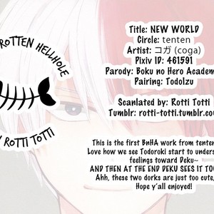 [tenten/ coga] BHA dj – NEW WORLD [Eng] – Gay Manga sex 28