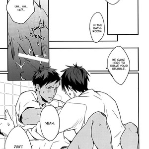 [Konketsu-Dopamine] From Bathroom with My Love – Kuroko no Basuke dj [Eng] – Gay Manga sex 22