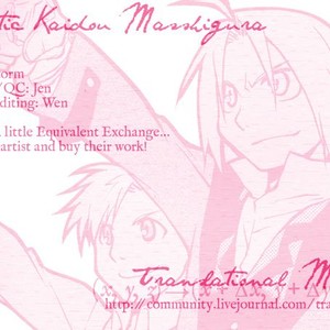[Daen] Romantic Kaidou Masshigura – Fullmetal Alchemist dj [Eng] – Gay Manga sex 29