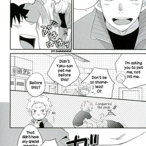[Rinjin 8-gou (Rinko)] A Story about Lev who wants to be Petted by Yaku-san – Haikyuu!! dj [Eng] – Gay Manga sex 6