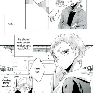 [Rinjin 8-gou (Rinko)] A Story about Lev who wants to be Petted by Yaku-san – Haikyuu!! dj [Eng] – Gay Manga sex 9
