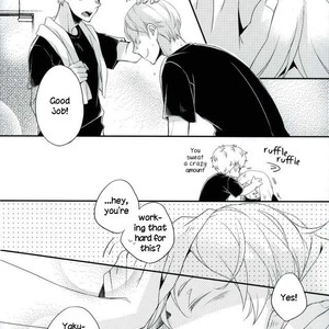[Rinjin 8-gou (Rinko)] A Story about Lev who wants to be Petted by Yaku-san – Haikyuu!! dj [Eng] – Gay Manga sex 10