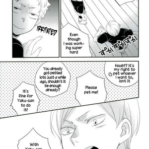 [Rinjin 8-gou (Rinko)] A Story about Lev who wants to be Petted by Yaku-san – Haikyuu!! dj [Eng] – Gay Manga sex 15