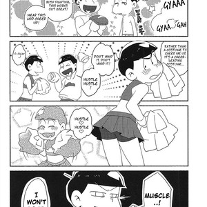 [Kurobutakoya/ Tondemo Buta Yarou] Osomatsu-san dj – Karamatsu’s Fashion Show [Eng] – Gay Manga sex 13