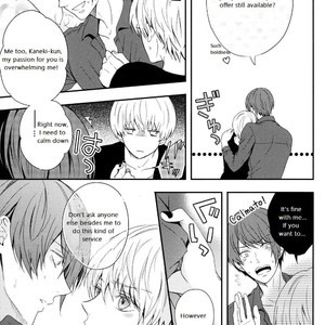 [Tunakan (Kamogawa)] Itoshi Kimi ni Hanataba o – Tokyo Ghoul dj [Eng] – Gay Manga sex 20