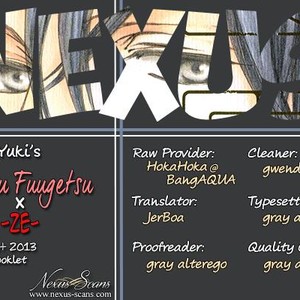 Gay Manga - [SHIMIZU Yuki] Kachou Fuugetsu x Ze Lovers+ Booklet [Eng] – Gay Manga