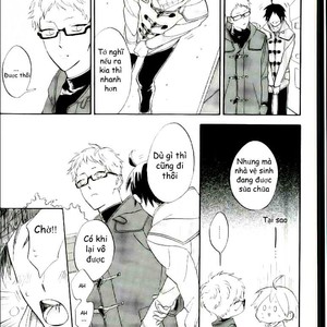 [Chu-no-Sauce (Ame)] Tsukishima Kei no Bonnou – Haikyuu!! dj [vi] – Gay Manga sex 4