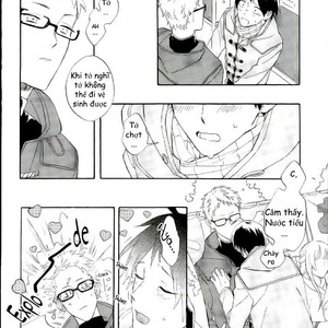 [Chu-no-Sauce (Ame)] Tsukishima Kei no Bonnou – Haikyuu!! dj [vi] – Gay Manga sex 5
