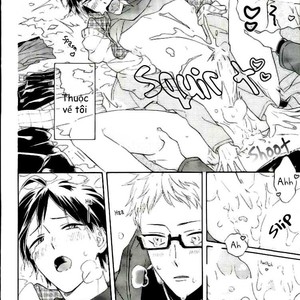 [Chu-no-Sauce (Ame)] Tsukishima Kei no Bonnou – Haikyuu!! dj [vi] – Gay Manga sex 21