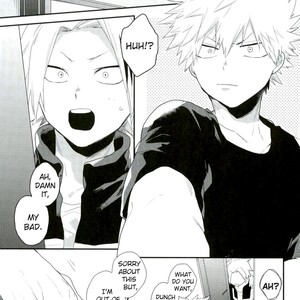 [Kushiyabu (Kuroda)] Neteiru Shouto-kun ni Katsuki-kun ga anna koto – My Hero Academia dj [Eng] – Gay Manga thumbnail 001