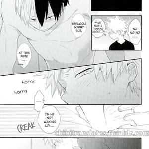 [Kushiyabu (Kuroda)] Neteiru Shouto-kun ni Katsuki-kun ga anna koto – My Hero Academia dj [Eng] – Gay Manga sex 7