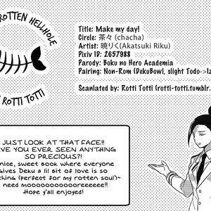 [chacha/ akatsuki riku] Make my day! – Boku no Hero Academia dj [Eng] – Gay Manga sex 15