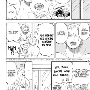 [Clone’s Gate] Onsen H!! – One Piece DJ [Eng] – Gay Manga sex 8